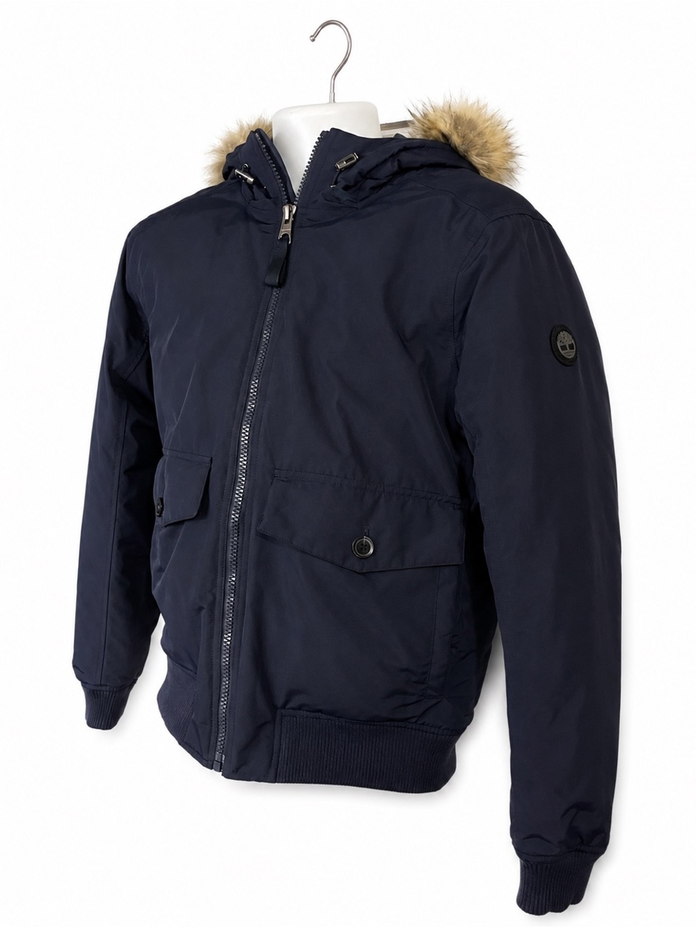 Timberland Women’s Hooded Parks Jacket - Navy - Medium